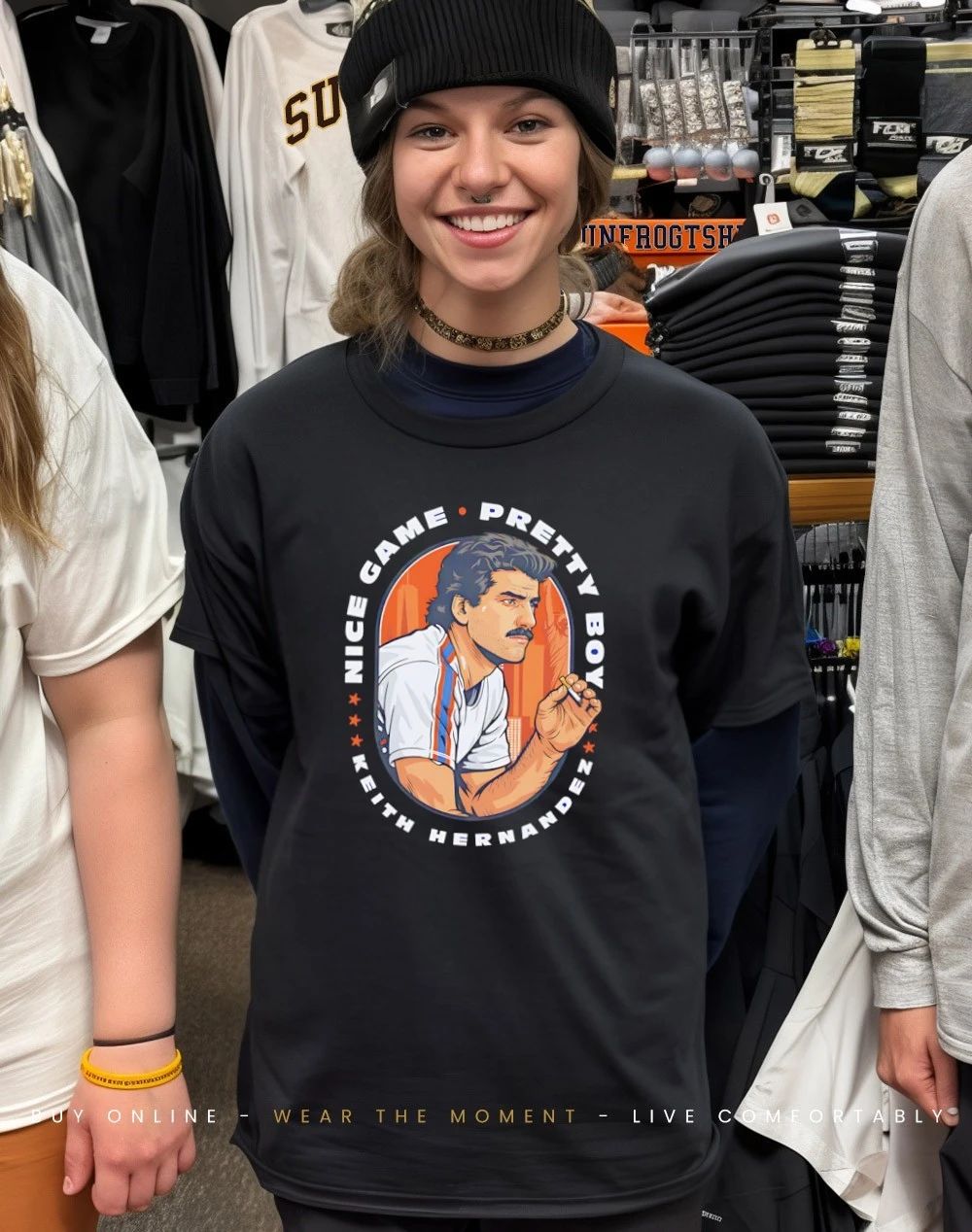 Keith Hernandez New York M Nice Game Pretty Boy shirt