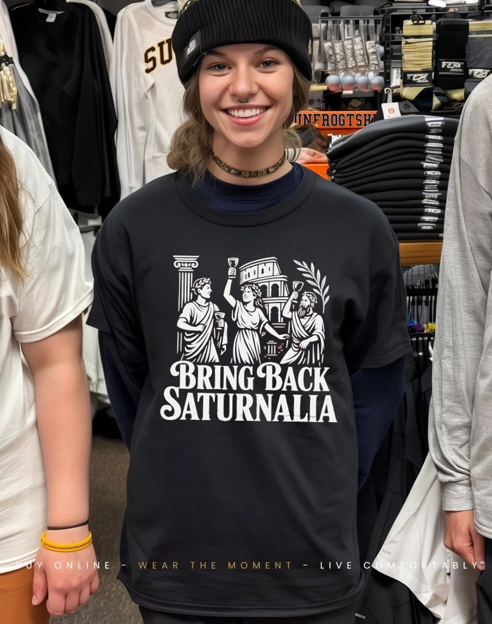 Bring back saturnalia roman Christmas shirt