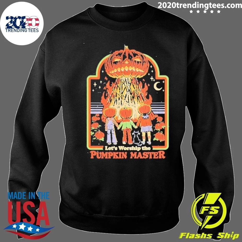 Let’s Worship The Pumpkin Master Halloween Shirt