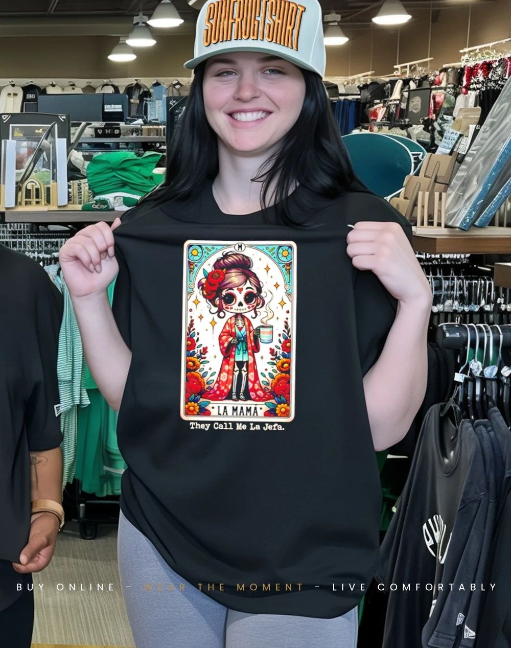 La Mamá Loteria they call me la jefa shirt
