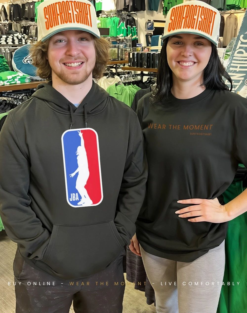 Jalen Brunson Association JBA NBA logo shirt
