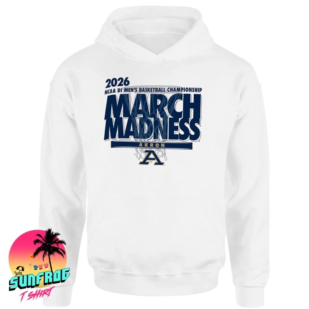 Akron Basketball 2026 Ncaa DI Men’s Basketball Championship March Madness shirt