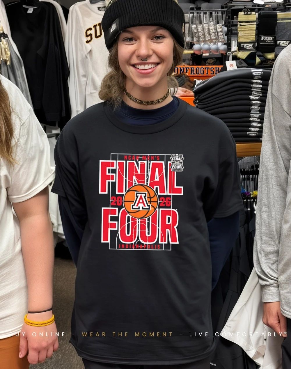 Arizona Wildcats Final Four 2026 Men’s March Madness logo shirt