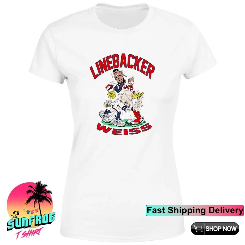 Linebacker Weiss Walt Weiss caricature shirt
