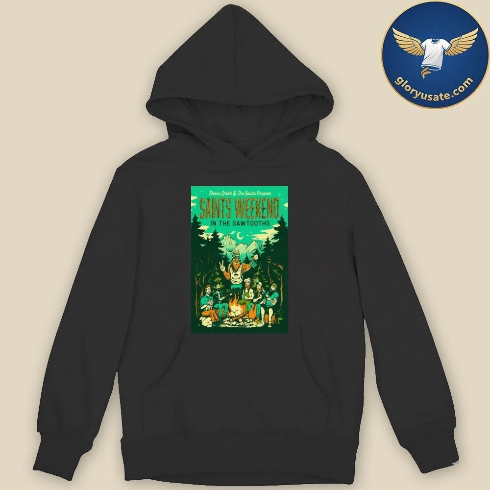Shane Smith & the Saints Saints Weekend in the Sawtooths 2026 Poster Shirt