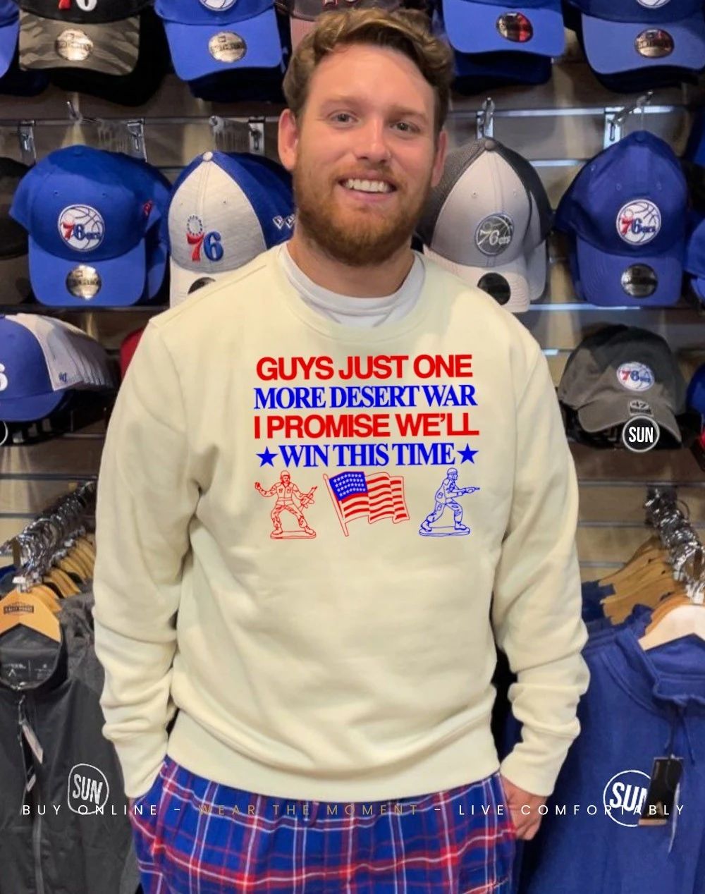 Guys just one more desert war I promise we’ll win this time shirt