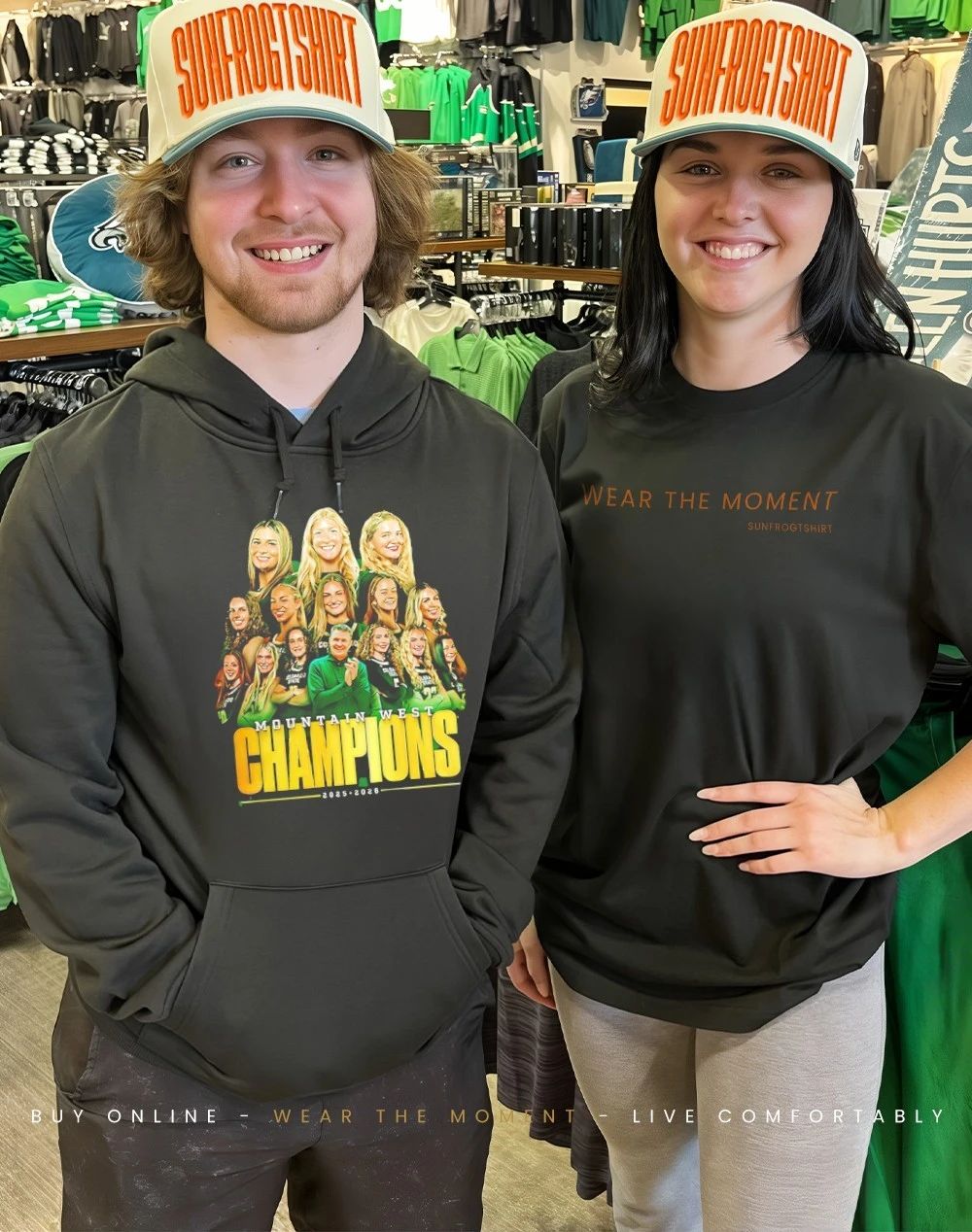 Colorado State Rams Mountain West Basketball Champions 2026 graphic shirt