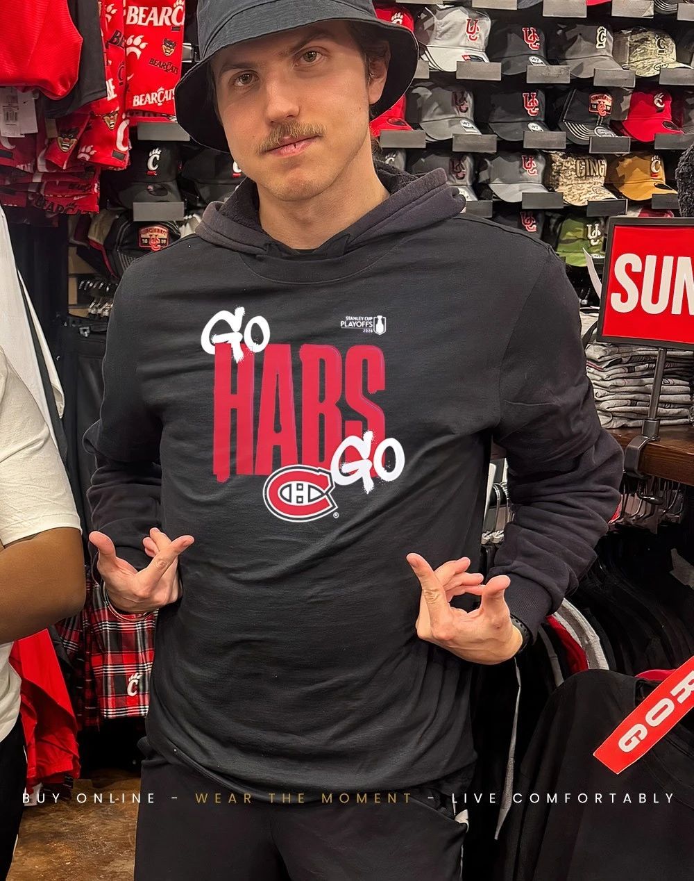 Montreal Canadiens 2026 Stanley Cup Playoffs Slogan Go Habs Go shirt