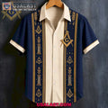 Freemasonry Masonic Brotherhood Virtue Knowledge Premium Hawaiian Shirt