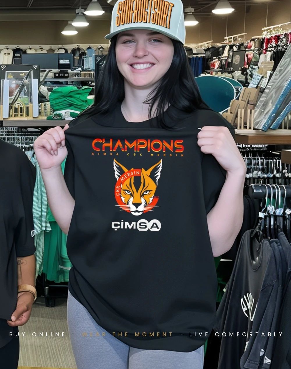 Cimsa CBK Mersin 2026 Euro Cup Women Champions shirt
