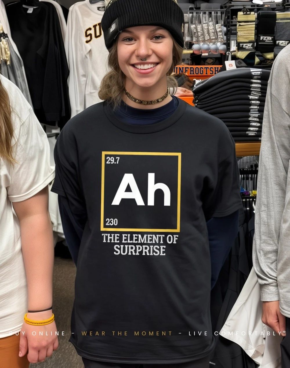 Ah The Element Of Surprise Science Shirt
