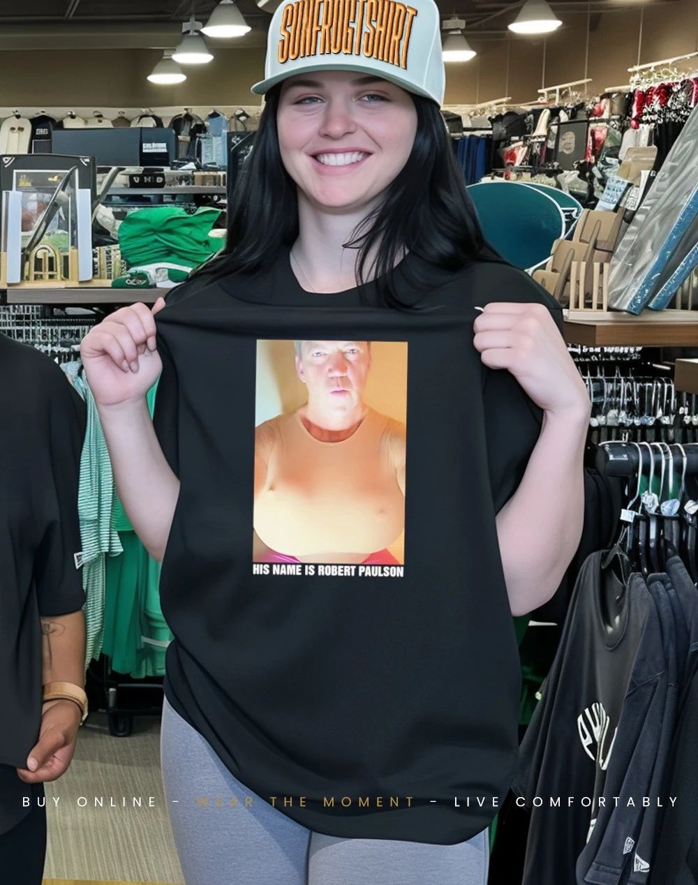 His Name Is Robert Paulson funny shirt