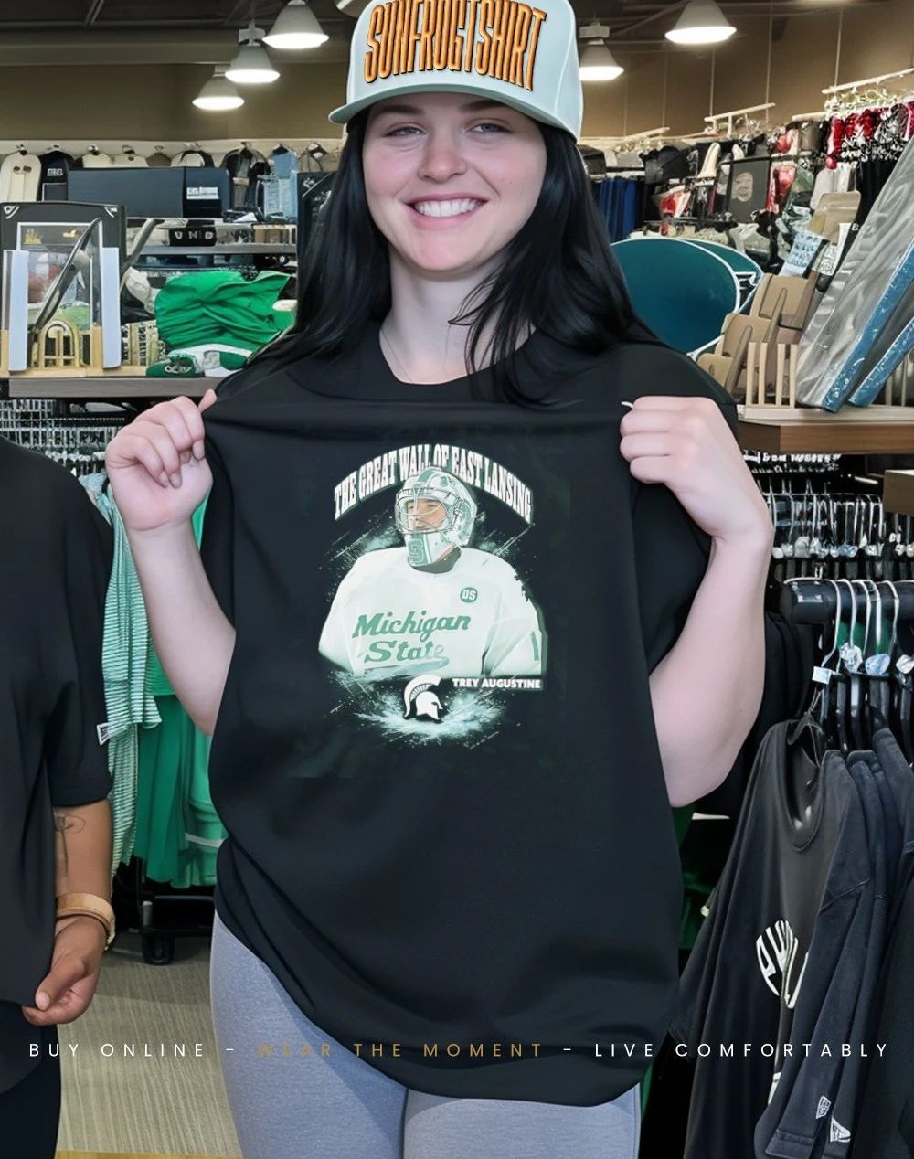 Trey Augustine Michigan State Spartans The Green Of East Lansing FF26 shirt