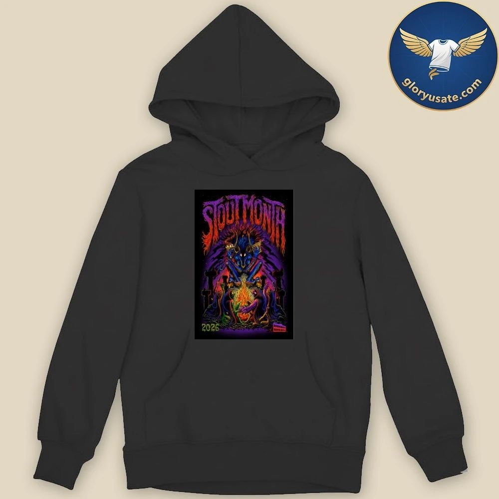 Stout Month 2026 – Fort George Brewery Poster Shirt