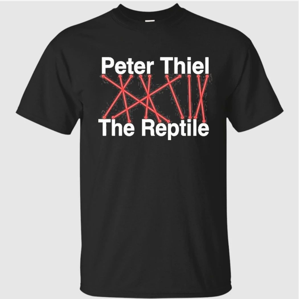 Peter Thiel The Reptile Ceo 00 Shirt