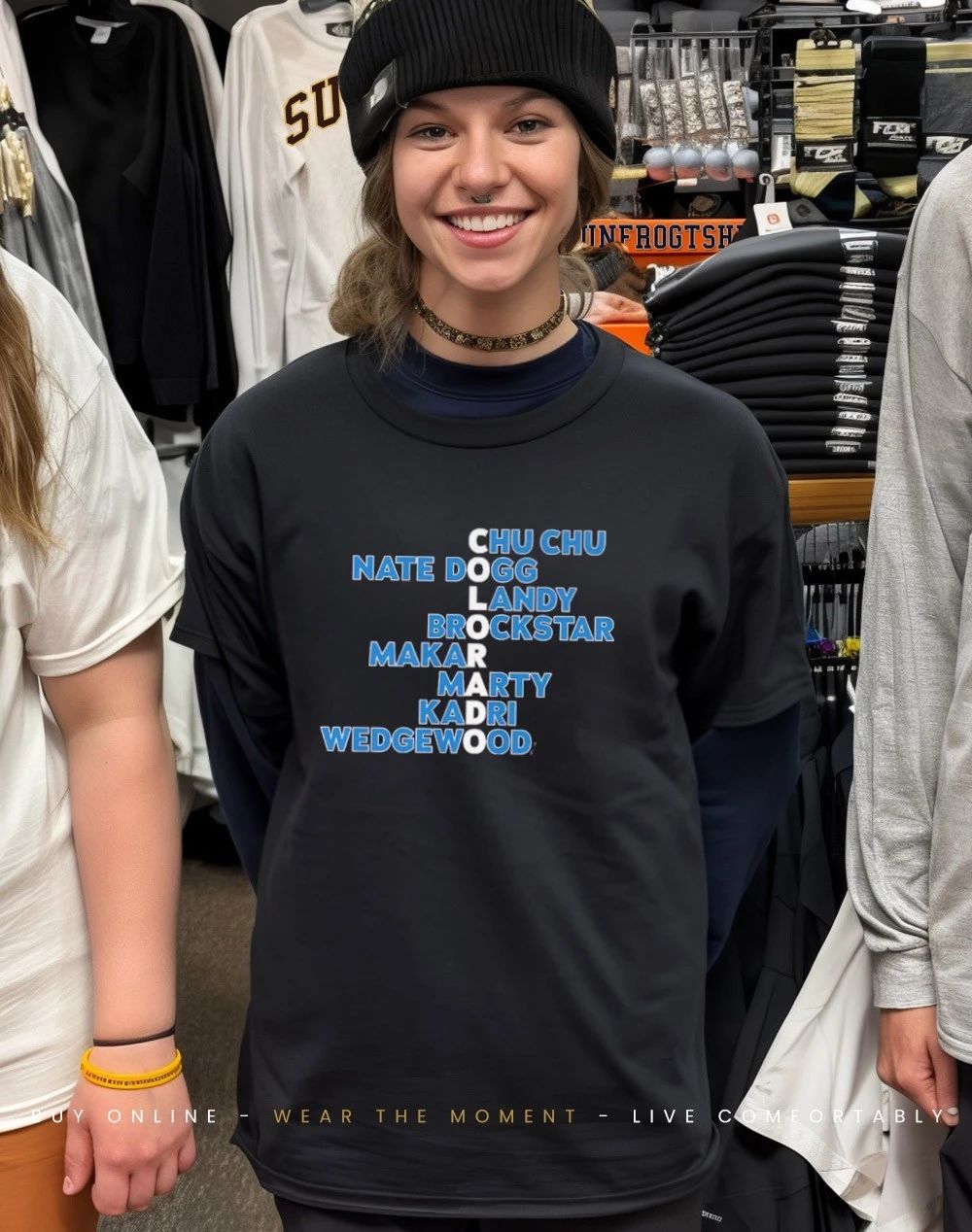 Colorado Hockey Names 2026 Chu Chu Nate Dogg Landy shirt