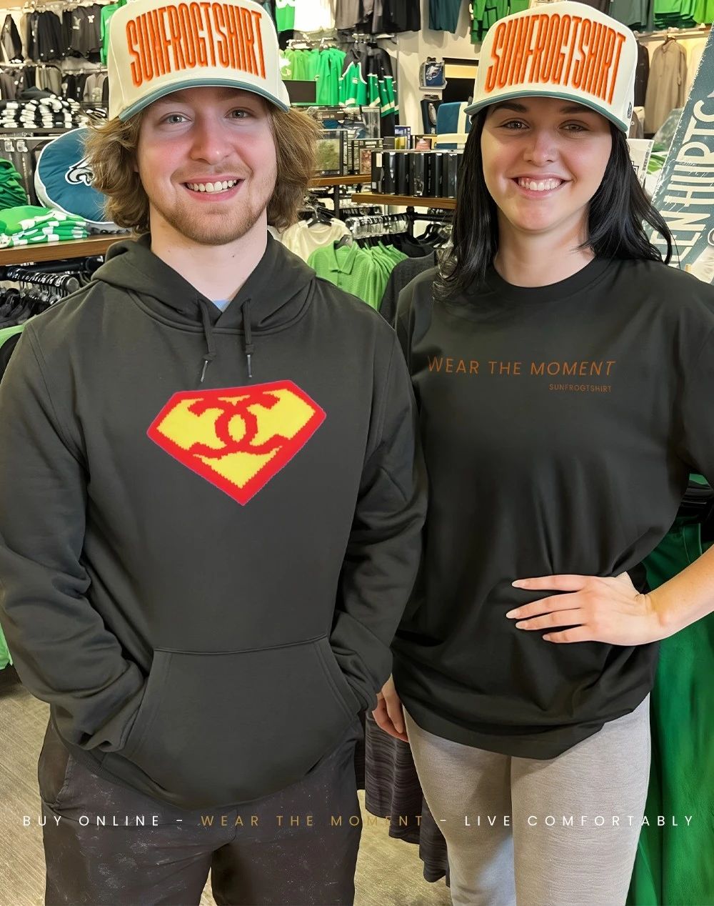 Milly Alcock Superman logo shirt
