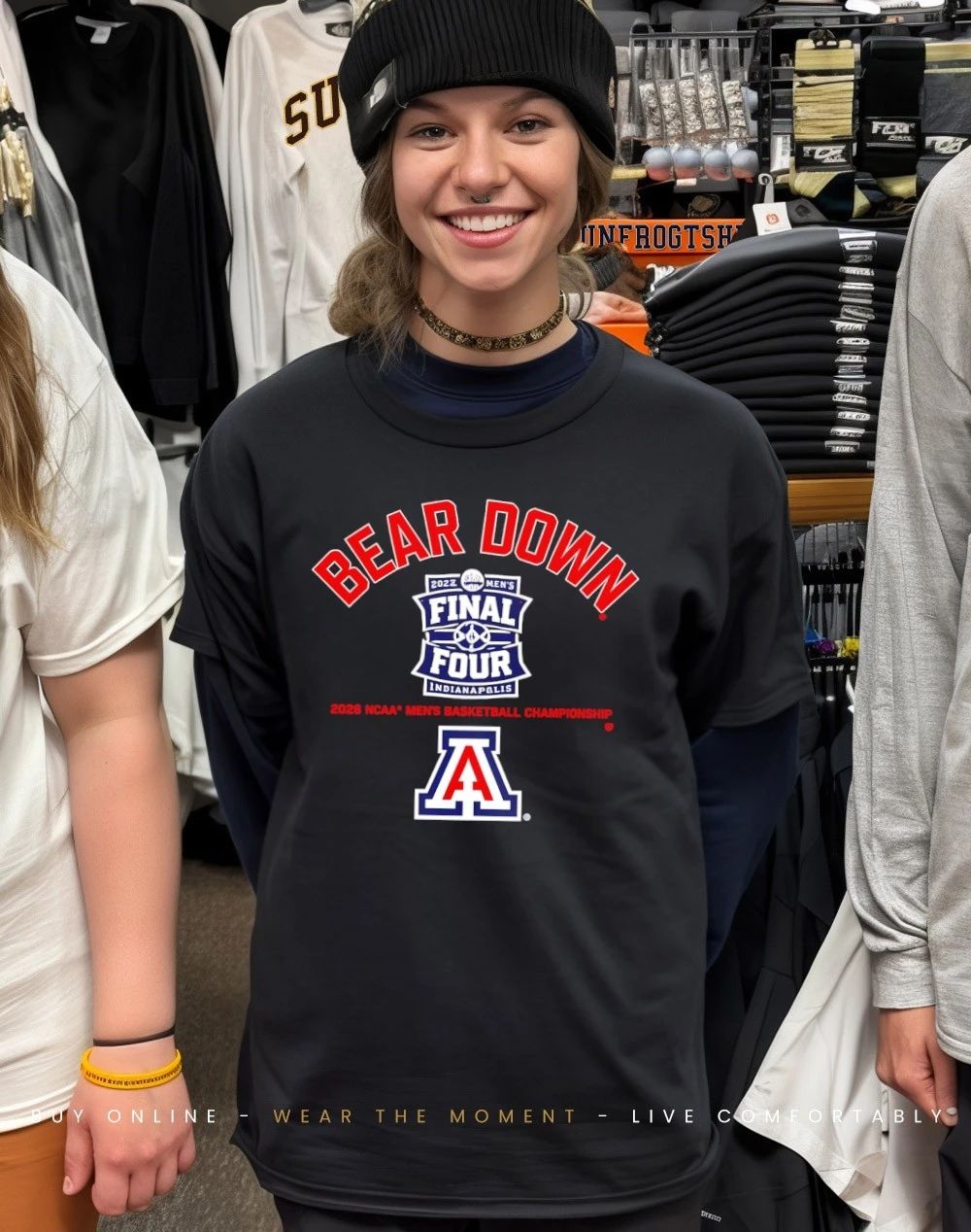Arizona Wildcats Final Four 2026 Men’s March Madness Bear Down Logo shirt