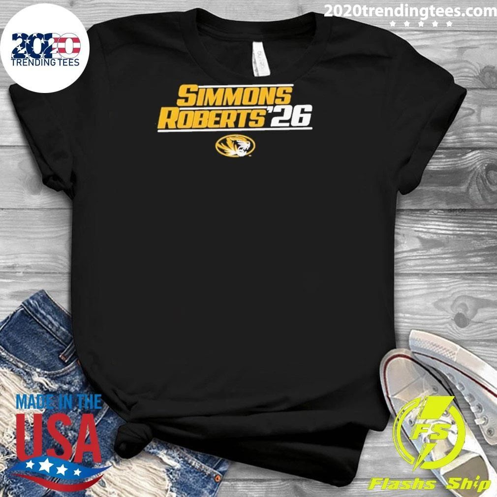 Simmons-Roberts ’26 Missouri Tigers NCAA Football Shirt