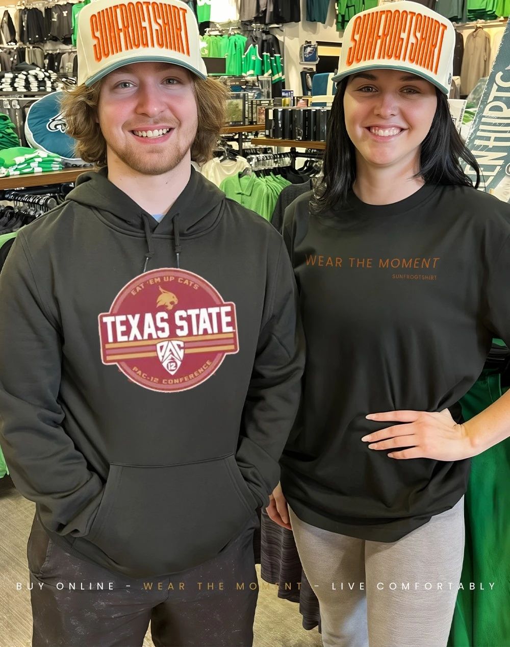 Texas State Bobcats PAC 12 Conference shirt