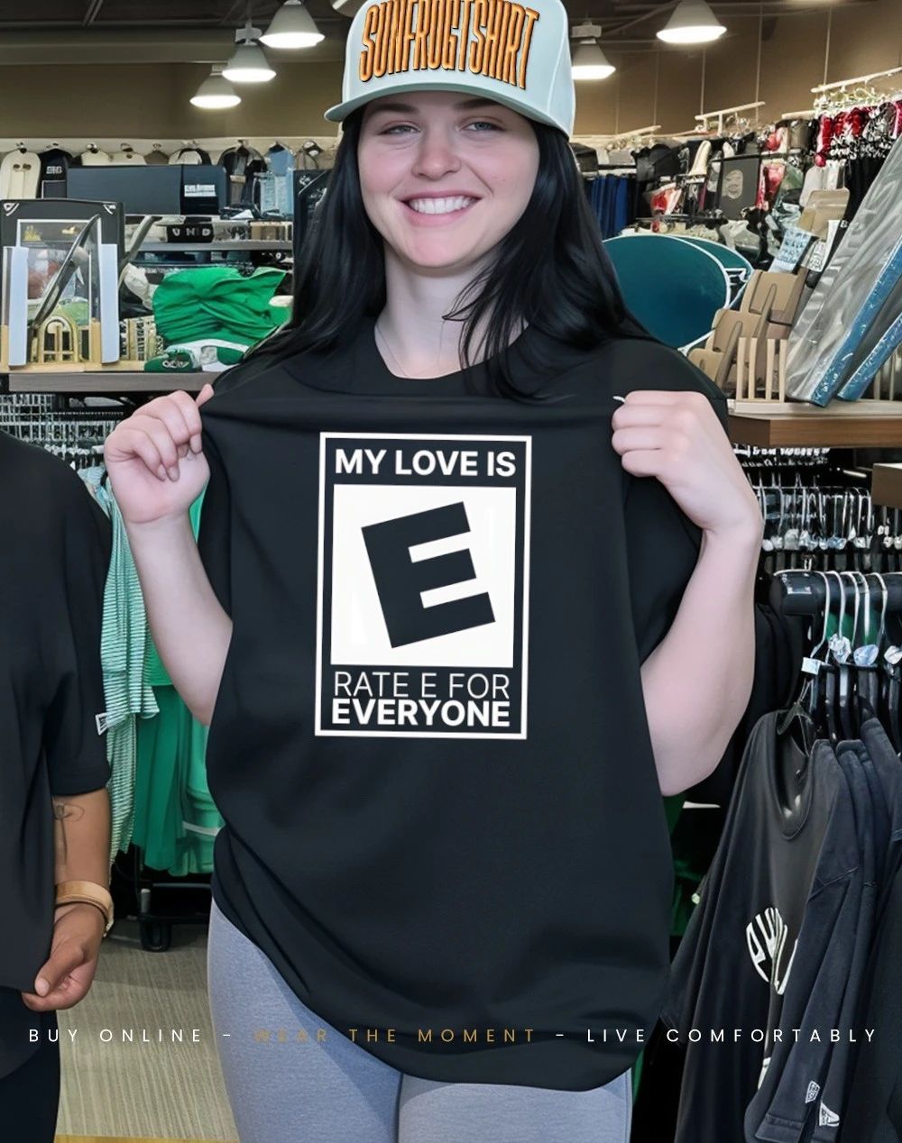 My Love is Rate E for Everyone shirt