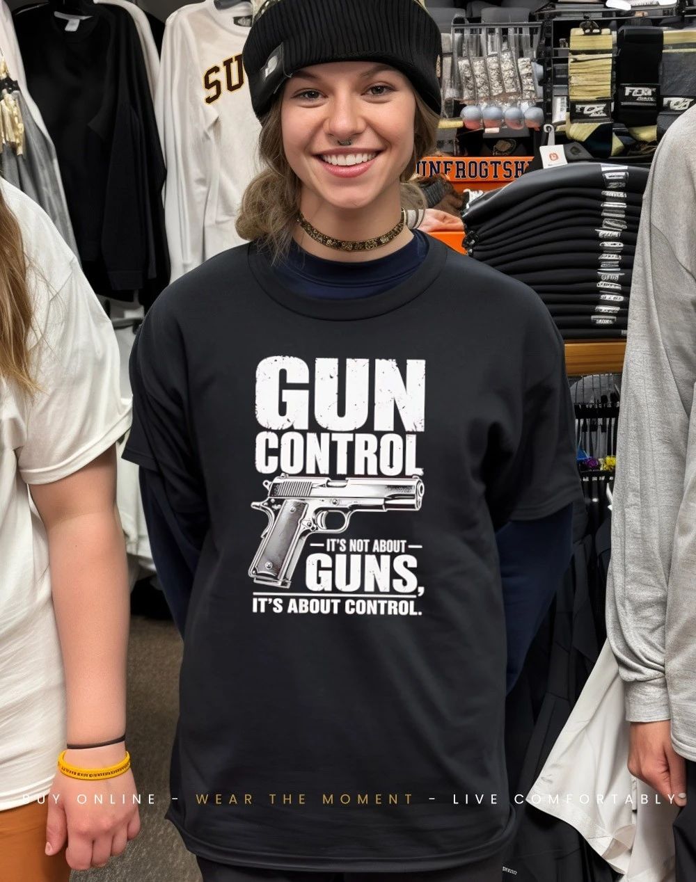 Gun Control It’s Not About Guns It’s About Control shirt