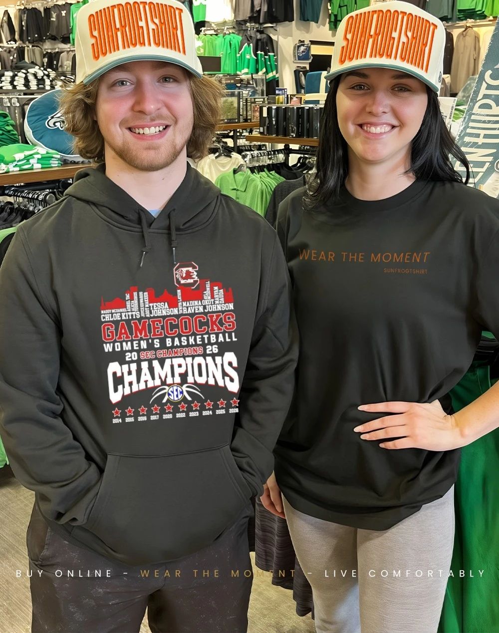 Gamecocks Women’s Basketball 2026 SEC Champions 10 Time shirt