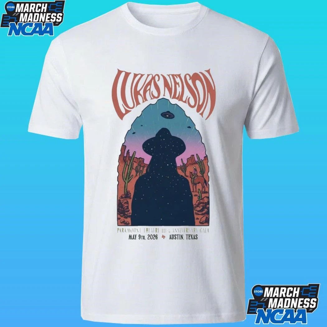 Lukas Nelson May 9 2026 Paramount Theatre, Austin Tx Poster Shirt