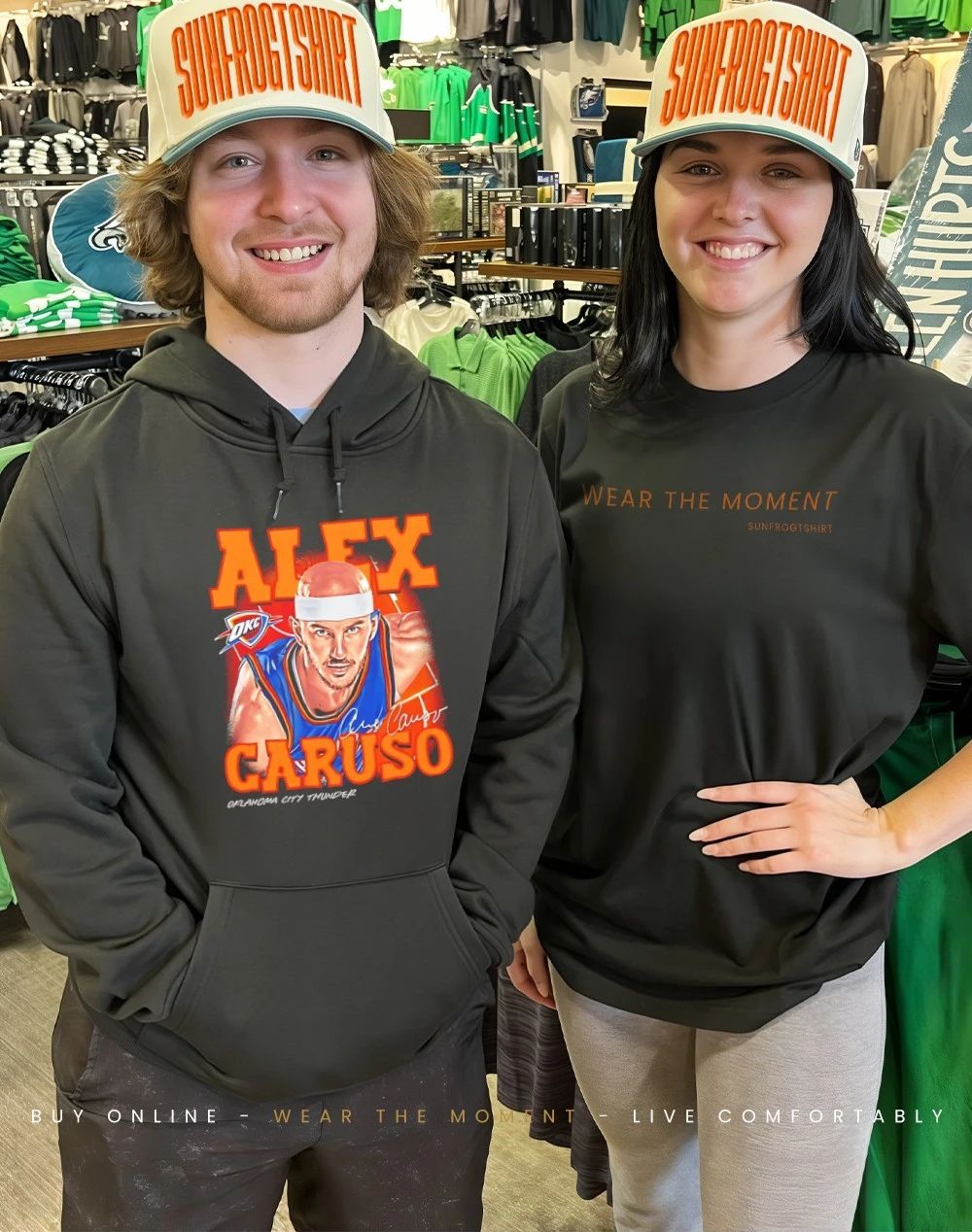 Alex Caruso Oklahoma City Thunder Airbrush shirt