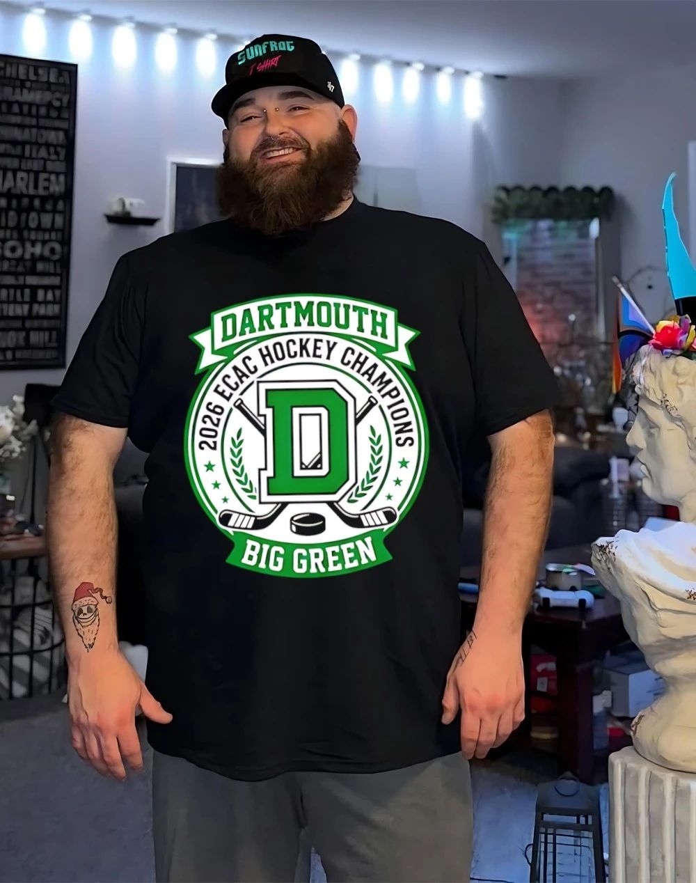 Dartmouth Big Green 2026 ECAC Hockey Champions shirt