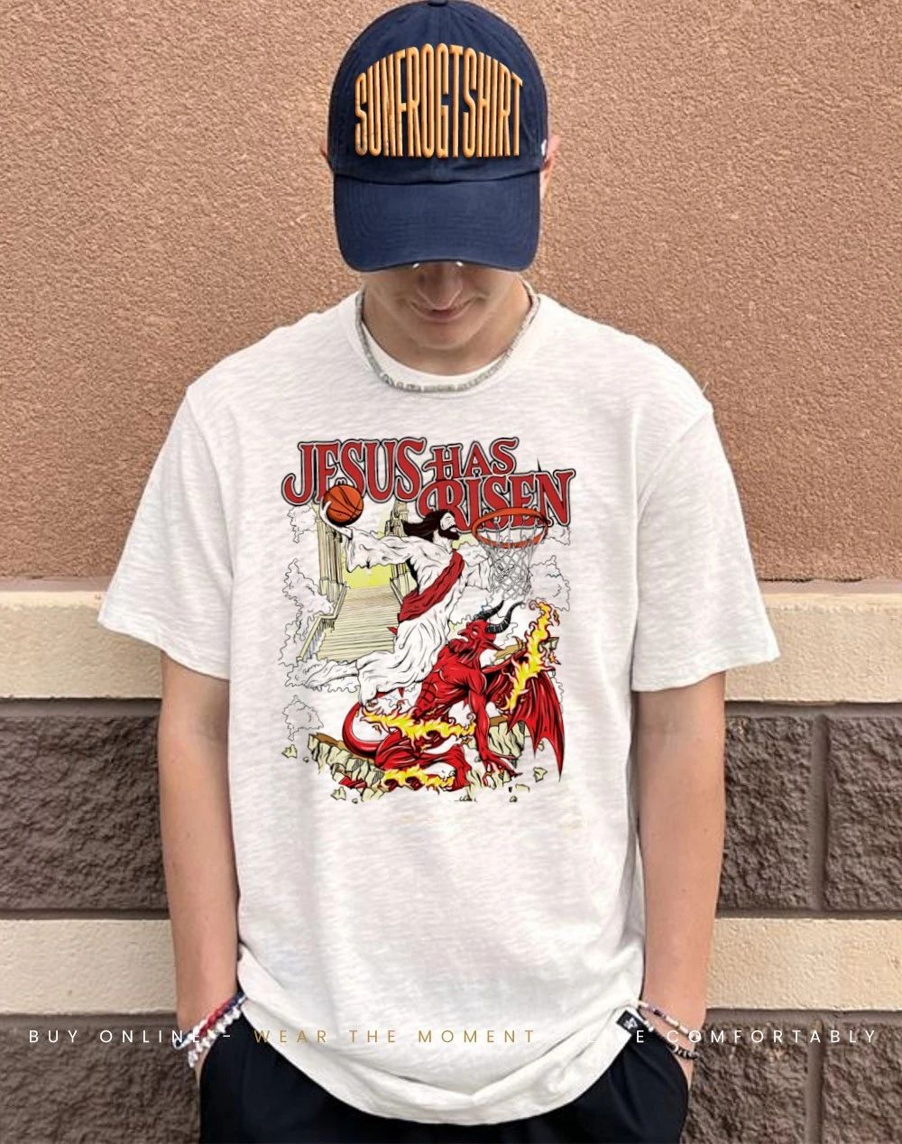 Jesus was a Bucket Jesus Played Basketbabll shirt