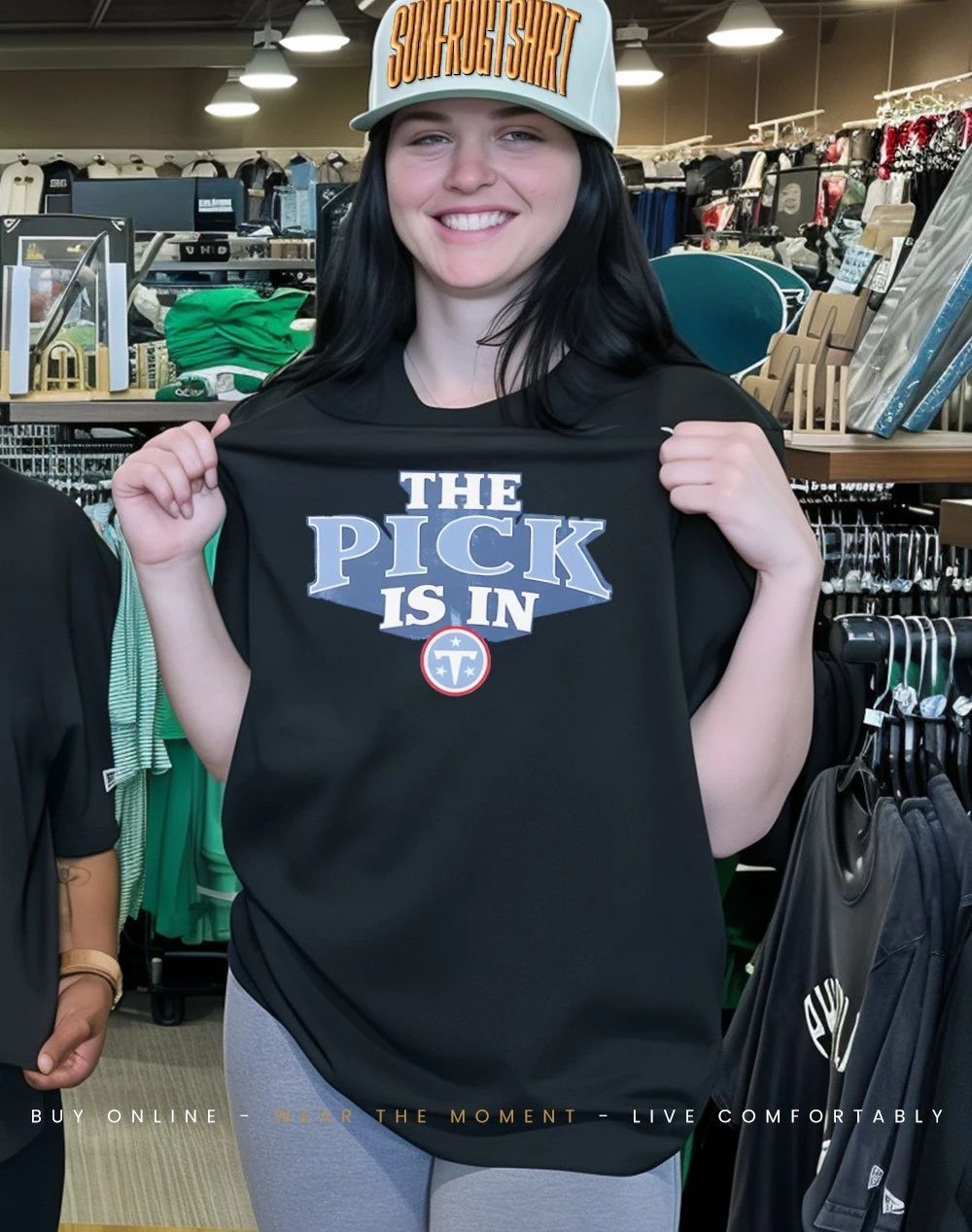 Tennessee Titans The Pick Is In logo shirt