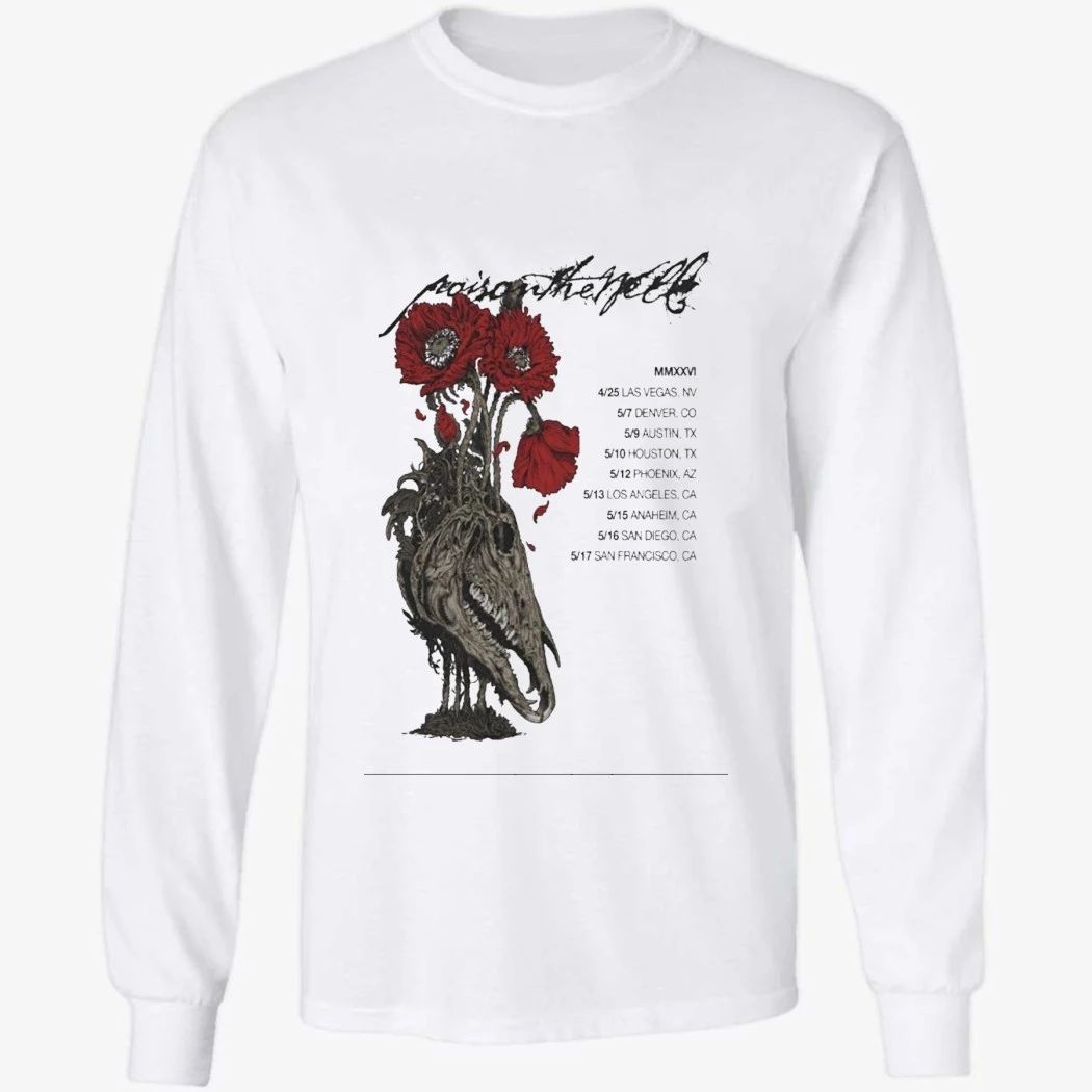 Poison The Well Peace In Place Tour 2026 Shirt