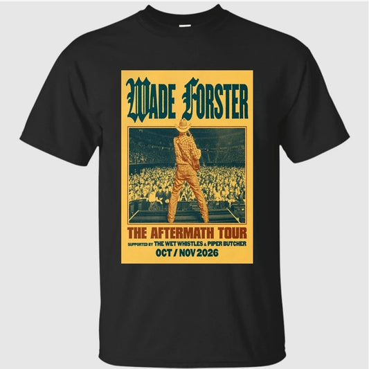 Wade Forster The Aftermath Tour 2026 Poster Shirt