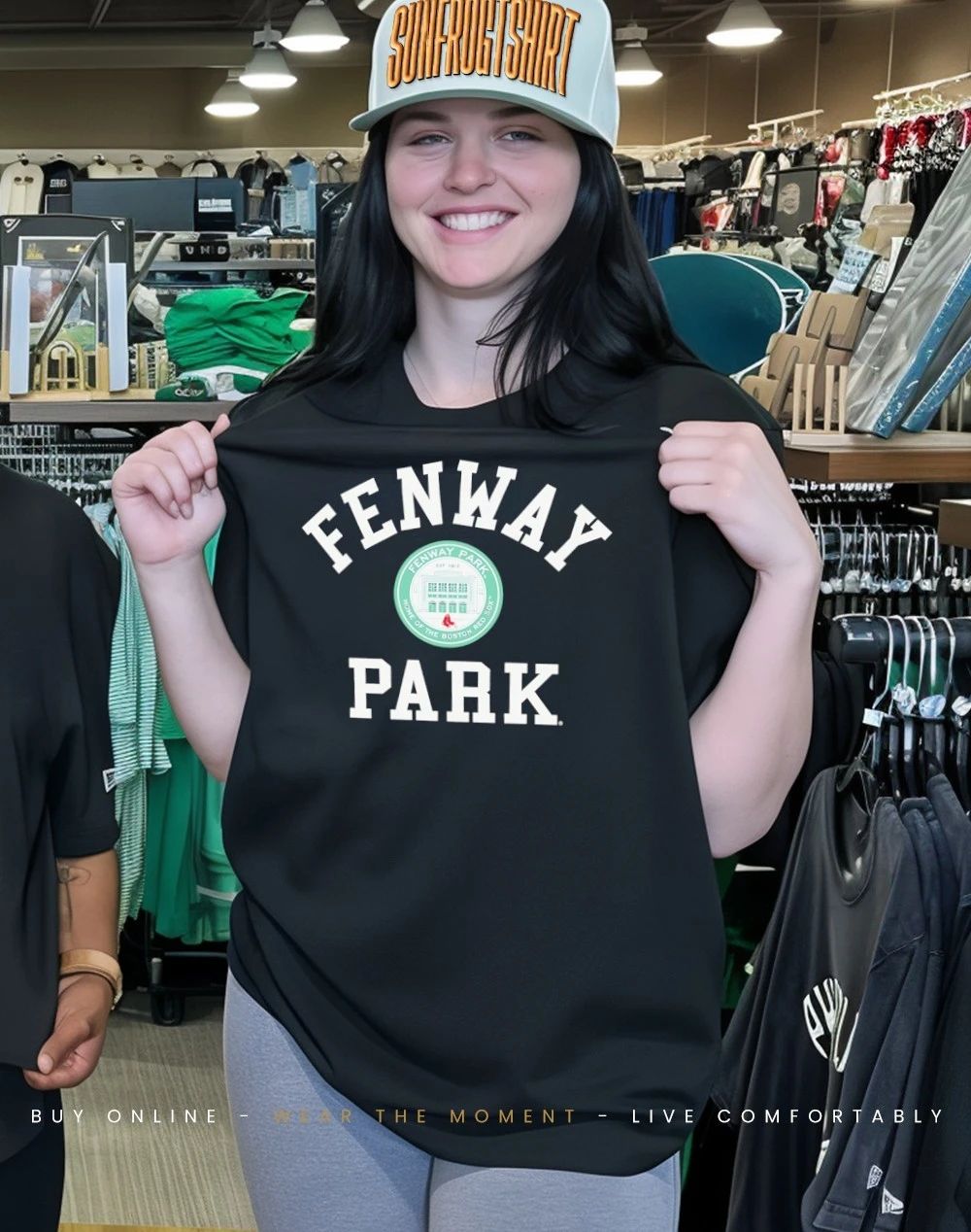 Boston Red Sox Fenway Park Green Super Rival shirt