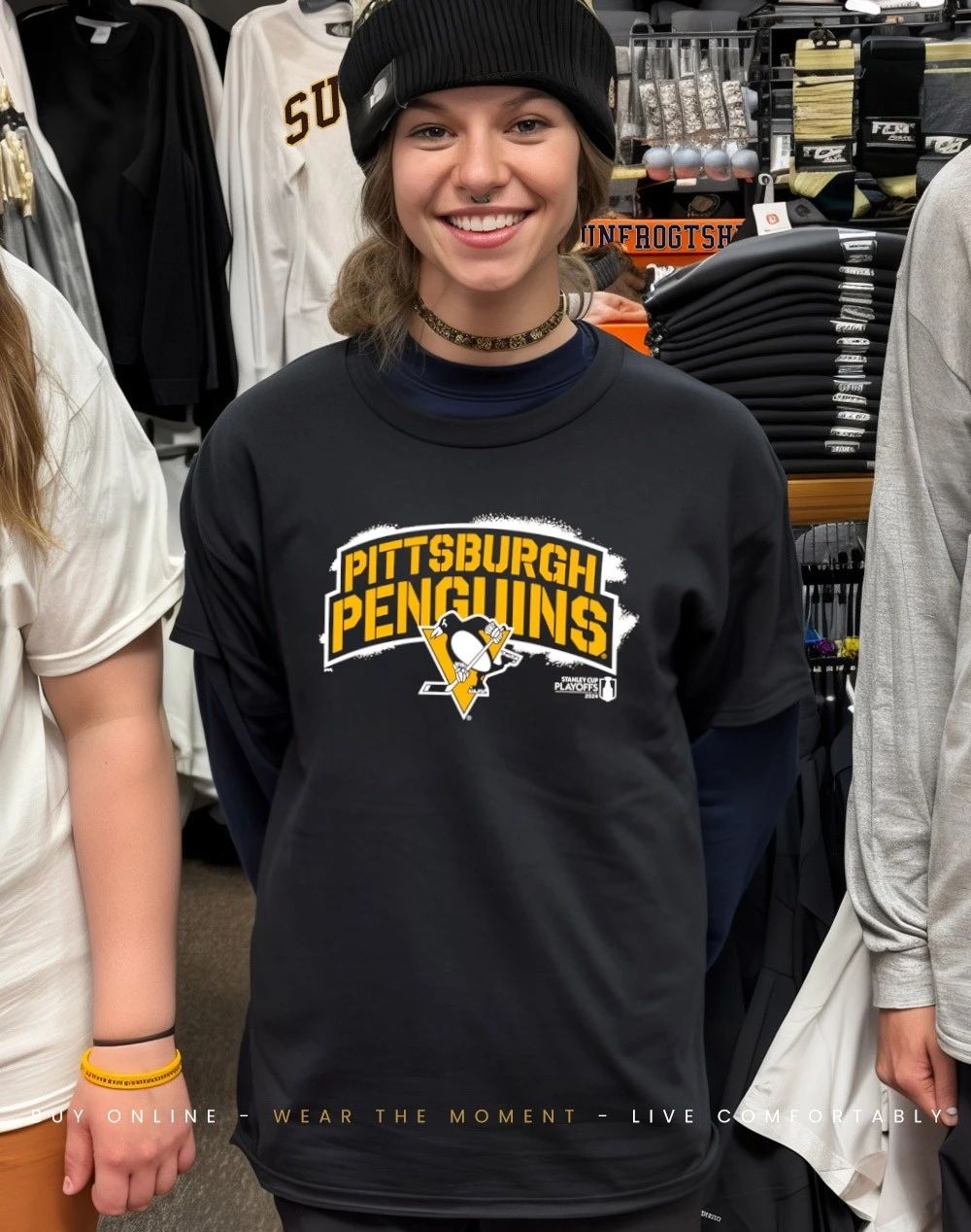 Pittsburgh Penguins 2026 NHL Playoff Participant logo shirt