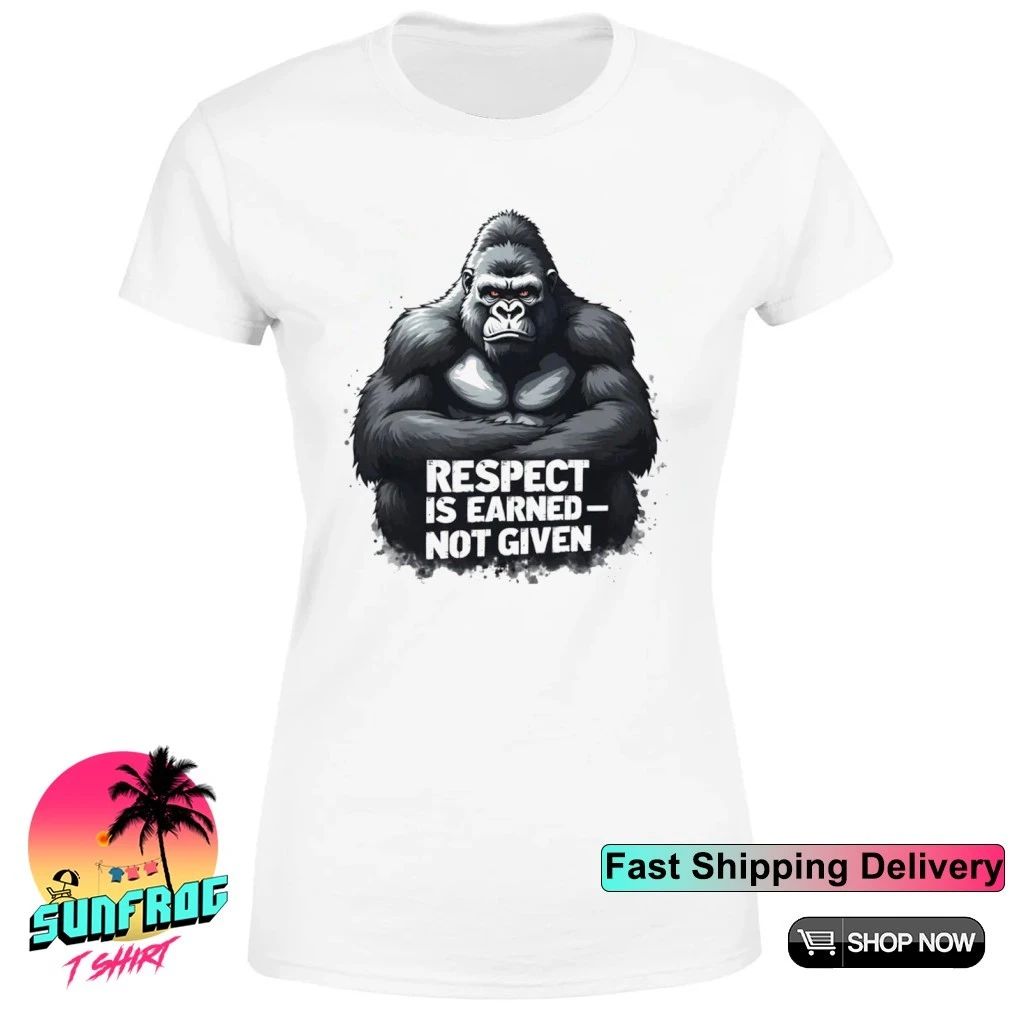 Bigfoot respect is earned not given graphic shirt