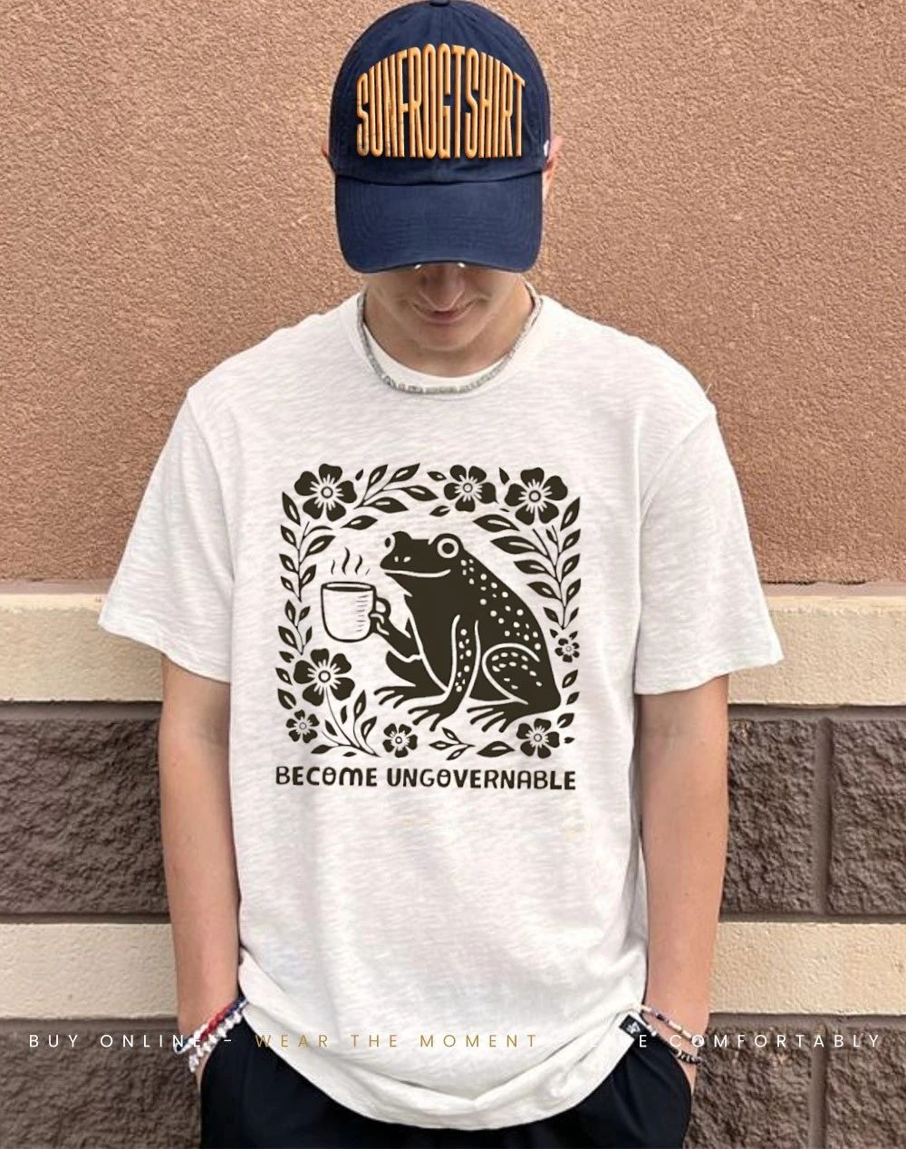 Become ungovernable frog shirt