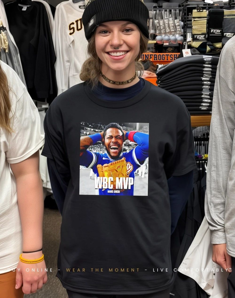Maikel Garcia Venezuela baseball team 2026 MVP shirt