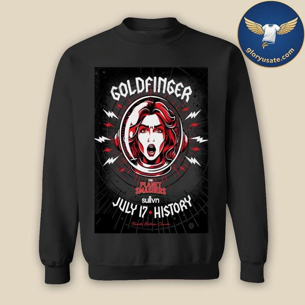 Goldfinger 7-17-2026 Toronto Canada Poster Shirt