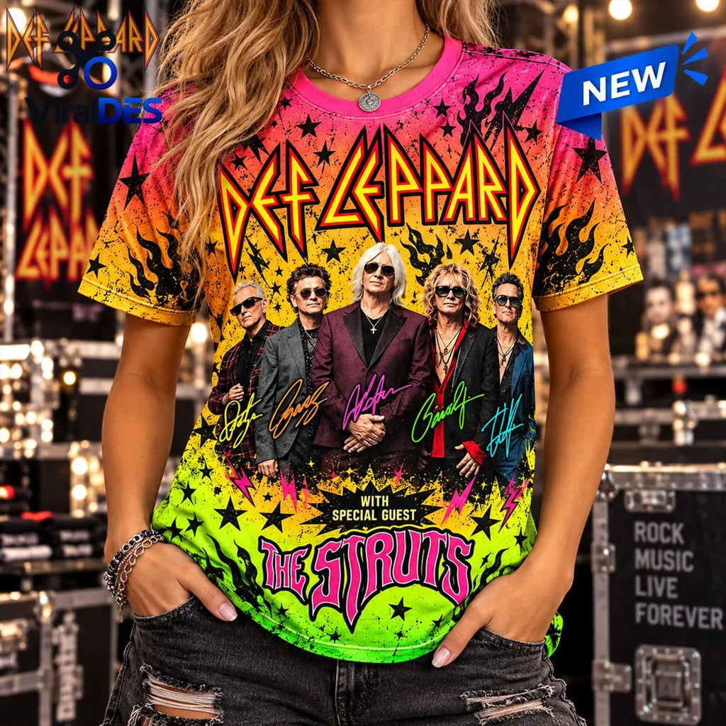 Def Leppard Goo Goo Dolls Tour Shirt
