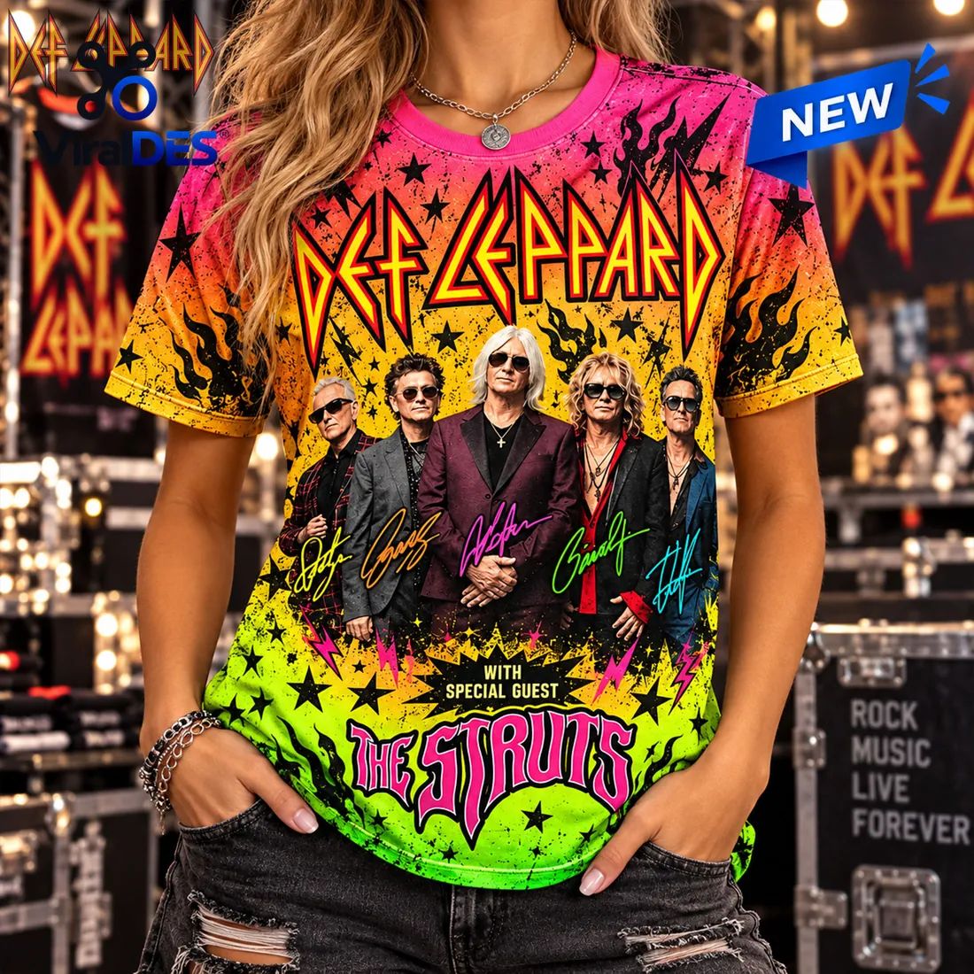 Def Leppard Goo Goo Dolls Tour Shirt