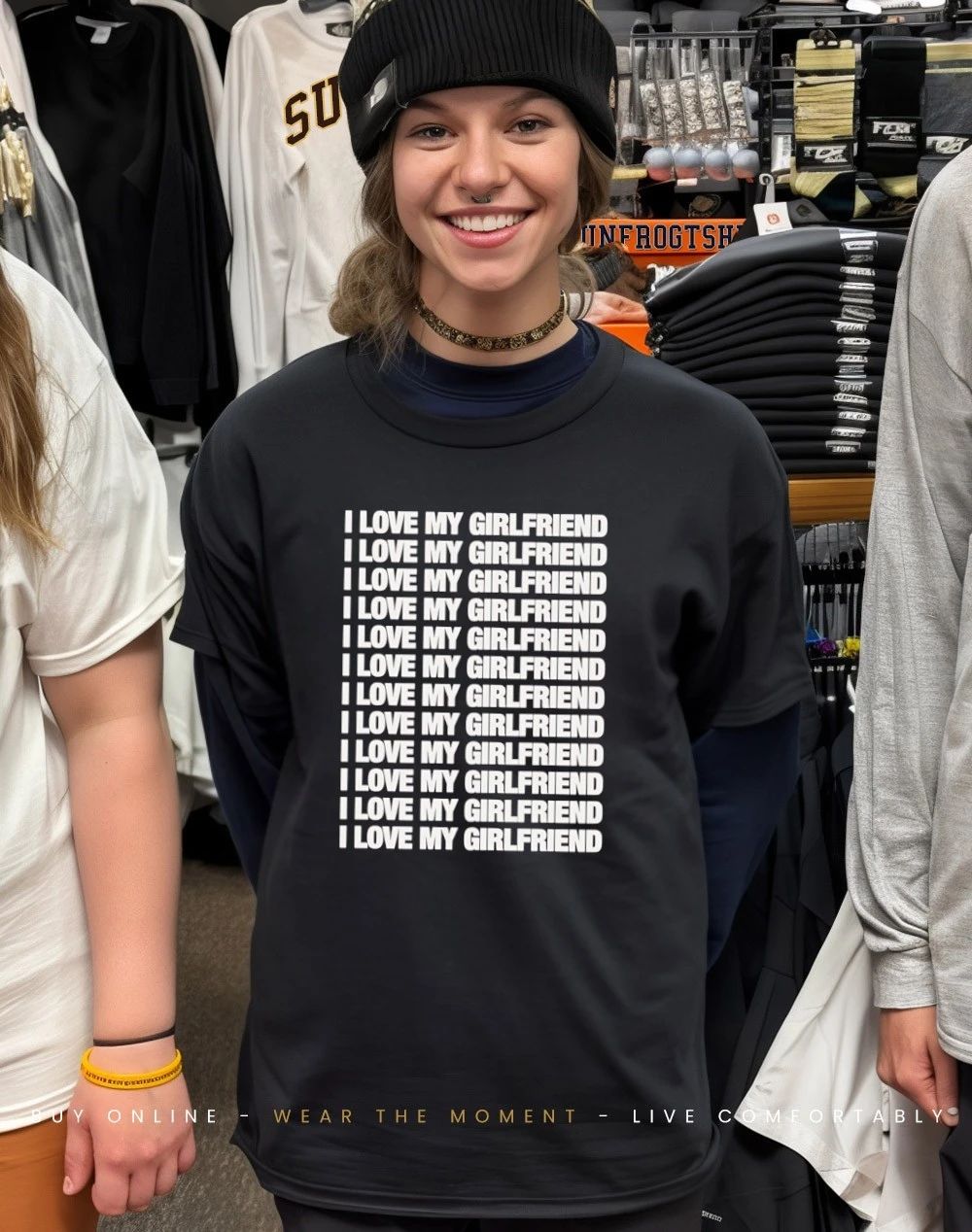 I Love My Girlfriend repeat shirt