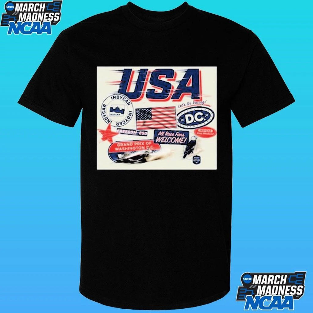Indycar White 2026 Freedom 250 Grand Prix Shirt