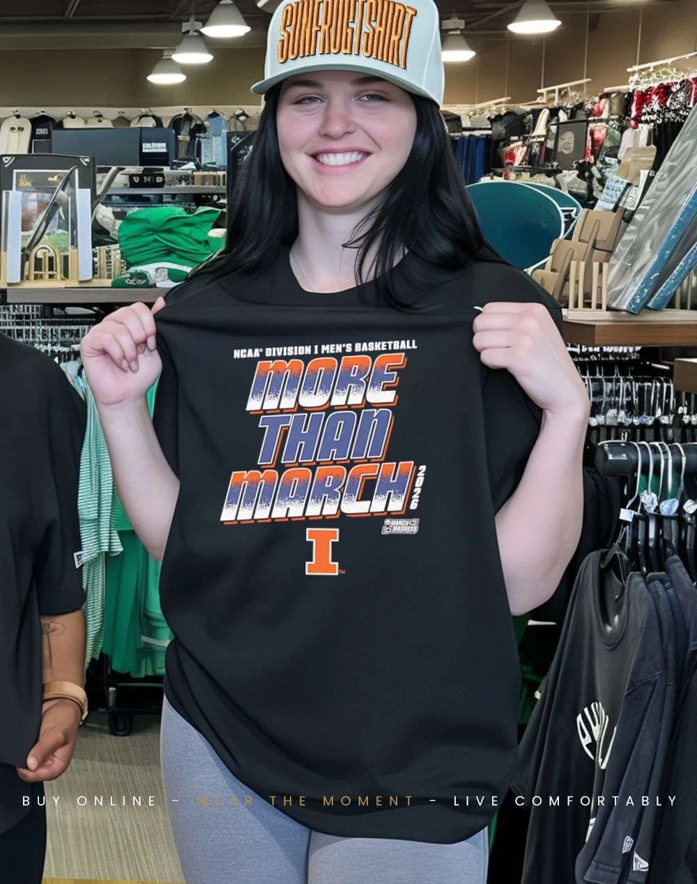 Illinois Fighting Illini 2026 March Madness NCAA Division I Men’s Baksetball More Than March shirt