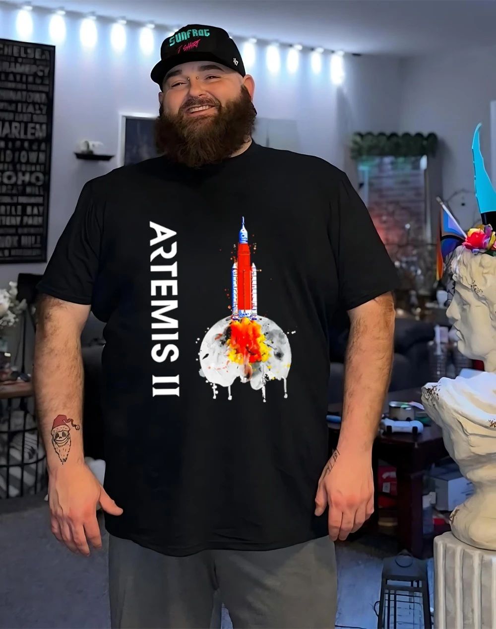 Artemis II Sls Rocket Launch shirt