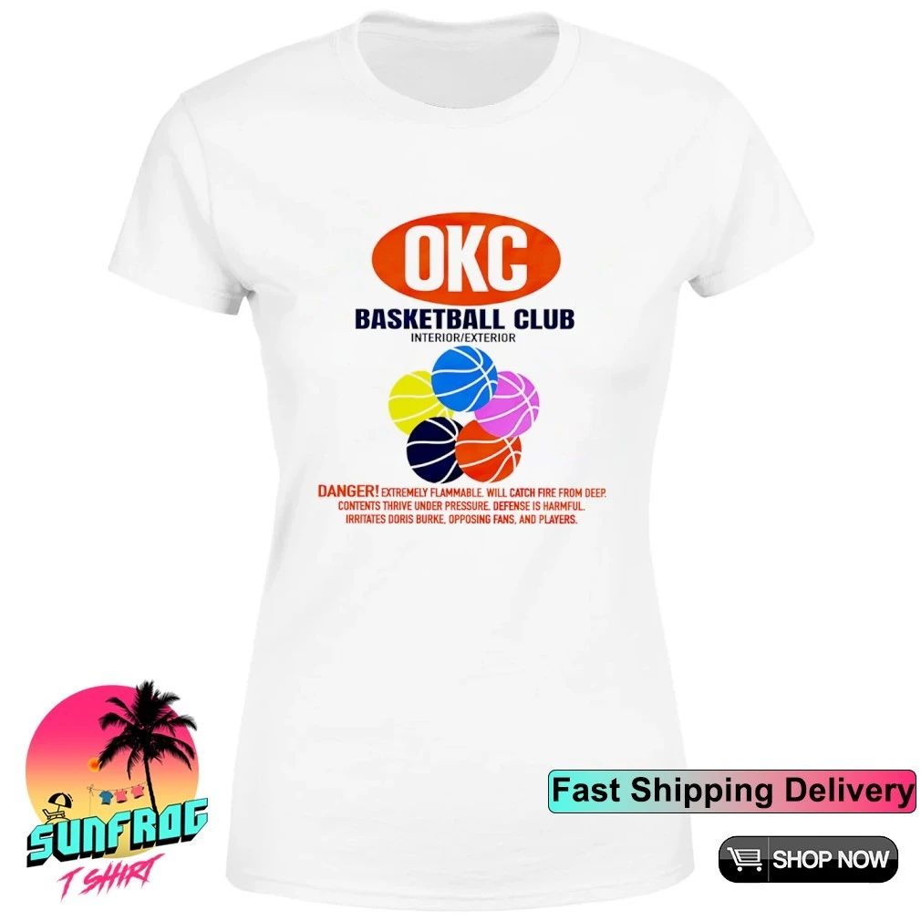 OKC Basketball Club Interior Exterior Danger shirt