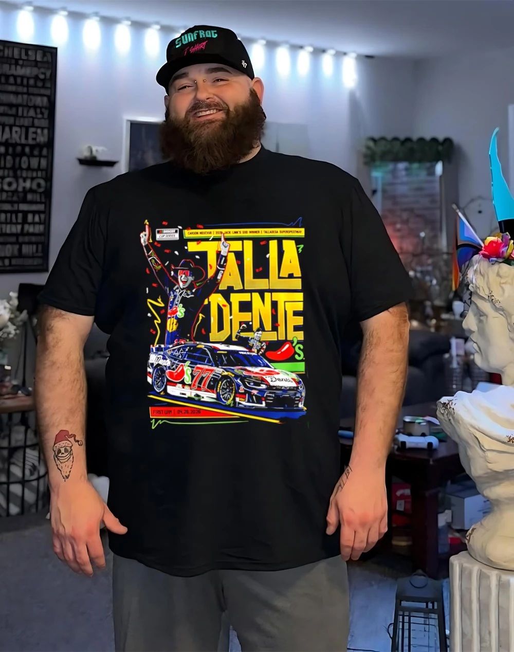 Carson Hocevar Talla Dente graphic shirt
