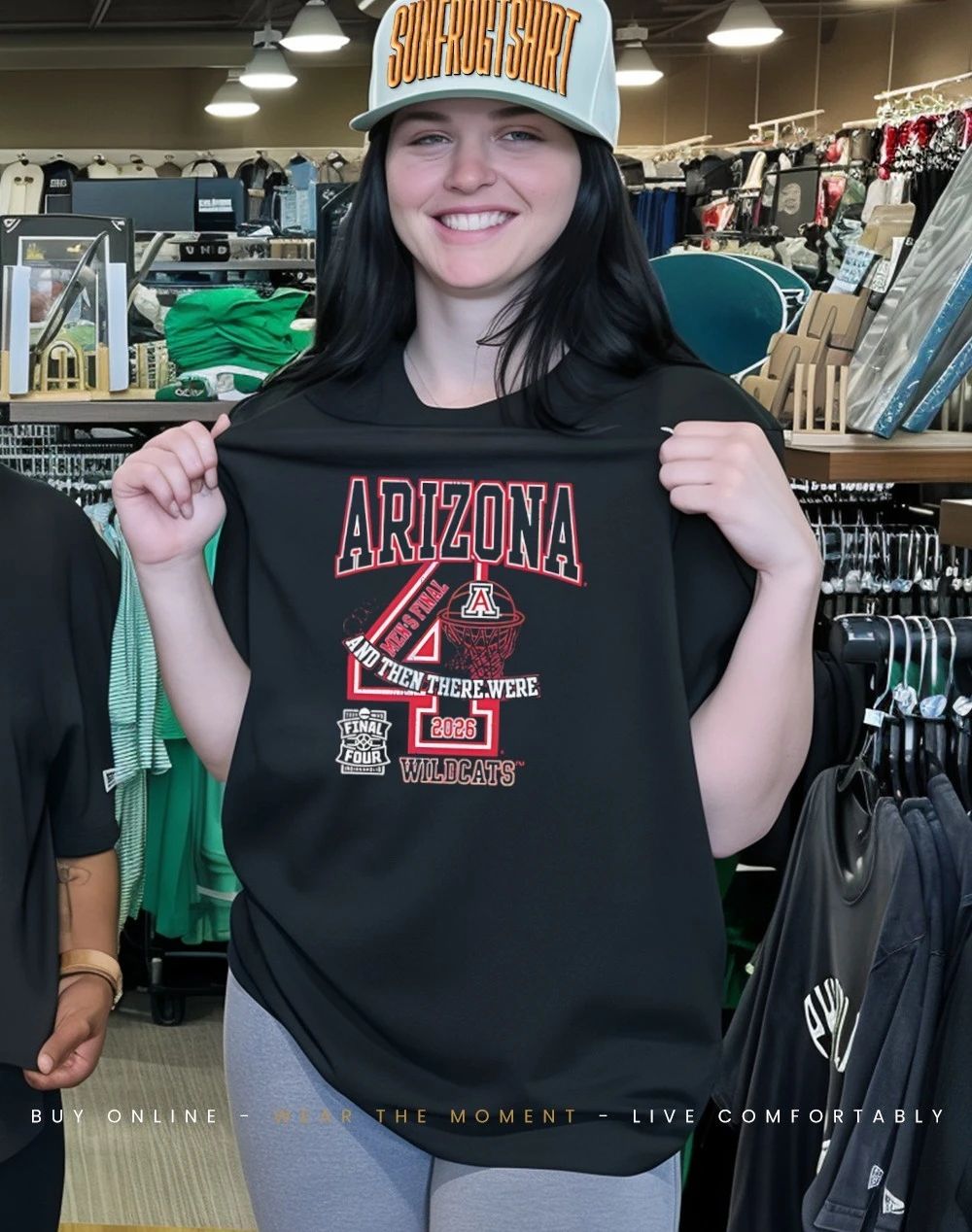 Arizona Wildcats Mens Basketball 2026 Final Four Number Shirt