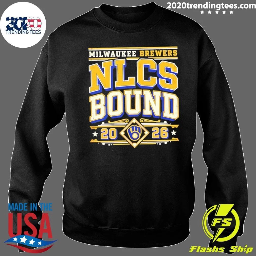 Awesome Milwaukee Brewers Nlcs Bound 2026 Baseball T-Shirt